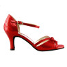 FLORA Caviale Rosso Heel 7 cm