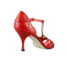 A32C Nappa Rosso cangiante Tacco 7 cm