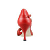 A32C Nappa Rosso cangiante Tacco 7 cm