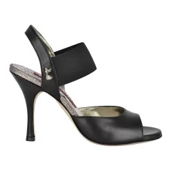 E1 Black heel 9 cm
