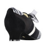 Pratica Donna Nero Zebra heel 4 cm