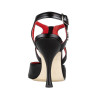 A25 Nero Lucido heel 9 cm BOOKING SHOES