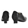 Pratica Donna Nappa Nera Heel 4 cm BOOKING SHOES