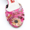 D32 Fucsia Fiori heel 4 cm BOOKING SHOES