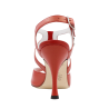 A25 Rosso Perlato heel 7 cm BOOKING SHOES