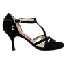 A13 Camoscio nero heel 7 cm BOOKING SHOES