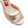 A2 Glitter Rame Laminato Rosa Heel 7 cm