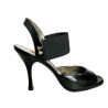 E1 Total Black Heel 9 cm SAMPLE