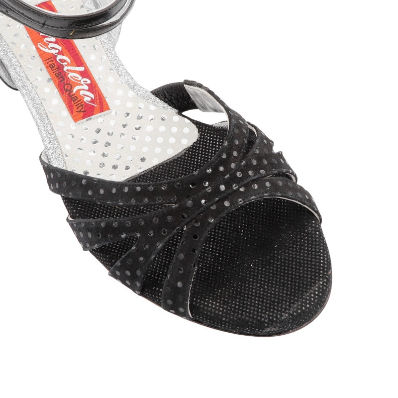 D33 Nero Camoscio Heel 1 cm BOOKING SHOES