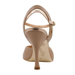 A2 Nappa Beige Soft Heel 9 cm BOOKING SHOES
