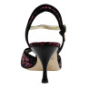 A1 Pizzo Nero Rosa Heel 6 cm BOOKING SHOES