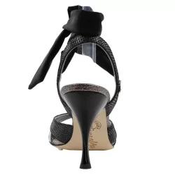 A18 Nero Fiocco Heel 8 cm BOOKING SHOES