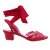 D32 Amaranto Nappa Soft Heel 4 cm