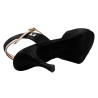 A2 Scozia Nero Bufalina Sole Heel 6 cm BOOKING SHOES