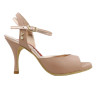 A2 Nappa Beige Bufalina Sole Heel 8 cm