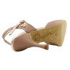 A2 Nappa Beige Bufalina Sole Heel 8 cm