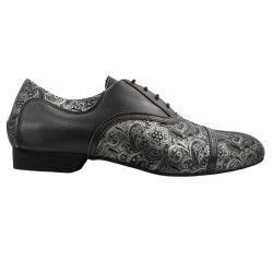 Scarpa Uomo Nappa/tela/cam Nero