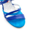 Scarpa da tango donna in nappa color bluette | Tangolera Shoes