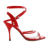 Buy A1CL Rosso Plex Heel 9 cm