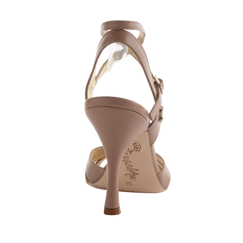 Buy A6CL Beige Calzata Regolare Heel 8 cm BOOKING SHOES