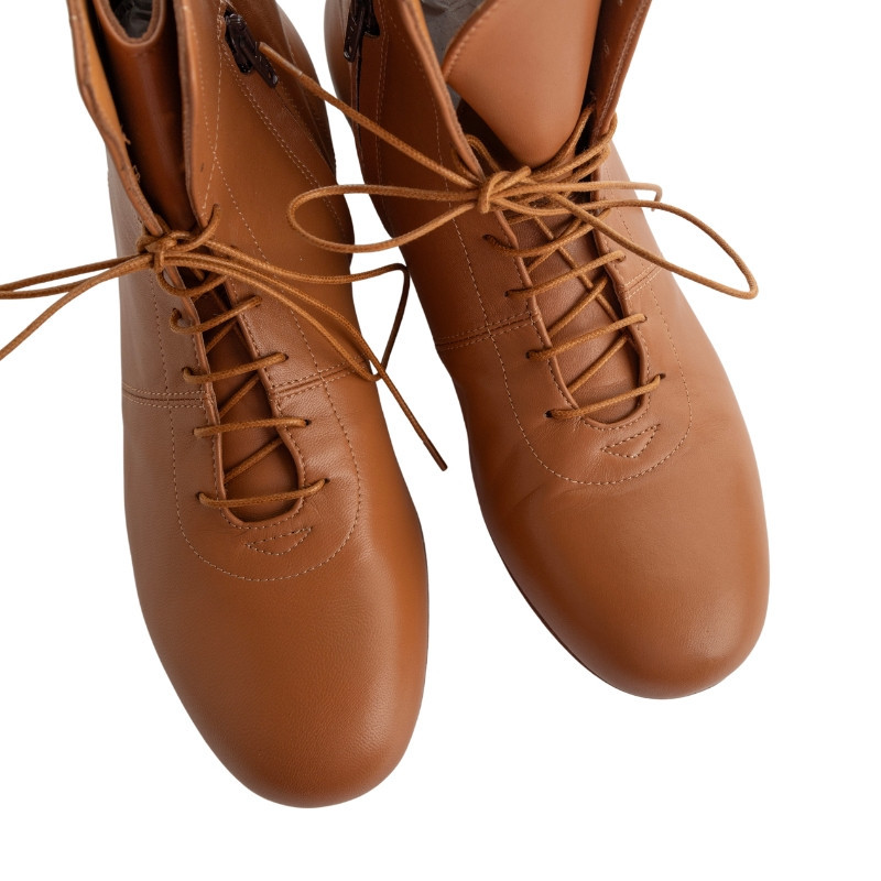 Women's tango shoe in leather colour | Tangolera Shoes