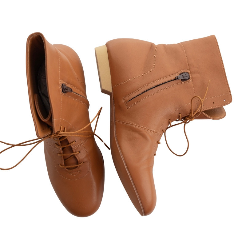 Women's tango shoe in leather colour | Tangolera Shoes