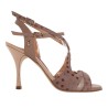 A4 Beige Pois Heel 9 cm BOOKING SHOES