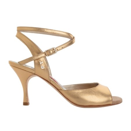 A1cl Oro Laminato Heel 7 cm