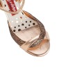 A16 Rame Laminato Glitterino Tacco 6 cm