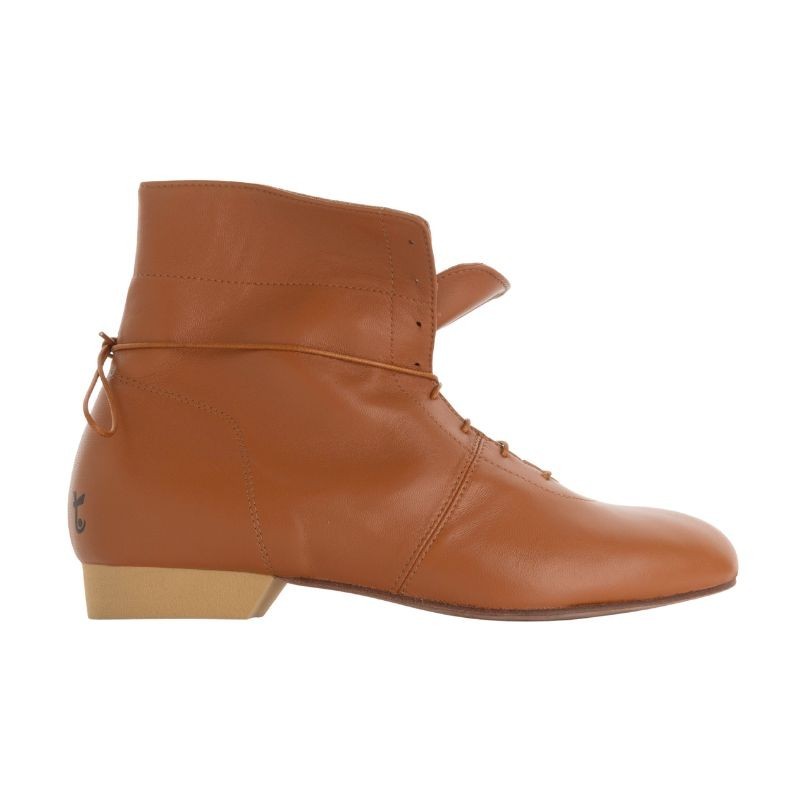 Women's tango shoe in leather colour | Tangolera Shoes