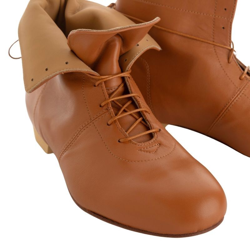 Women's tango shoe in leather colour | Tangolera Shoes