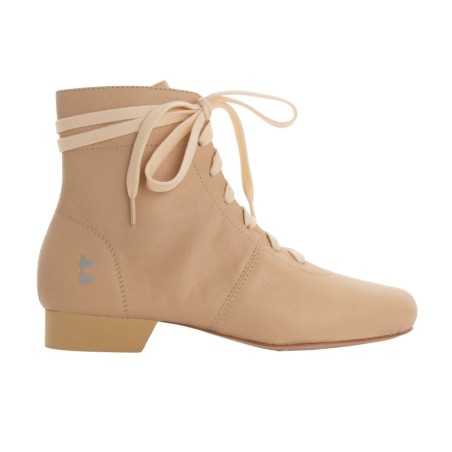 Scarpa da tango donna in Nappa color beige| Tangolera Shoes