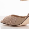 Buy A9 Tortora Cangiante Comfort Heel 8 cm