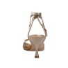A1 Platino Fiori Heel 6 cm