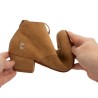 Scarpe da Tango Donna Stivaletto Ocra Tex Bufala