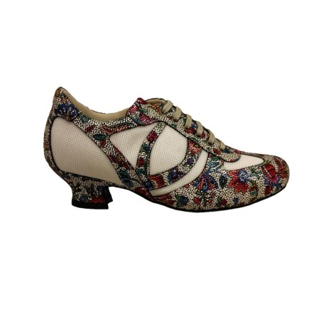Buy Pratica Woman Panna Flower Tacco 4 cm SAMPLE