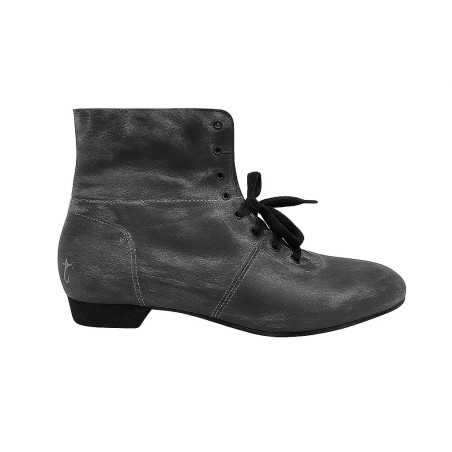 Stivaletto Man Antracite Spazzolato BUFALINA SOLE SAMPLE | Tangolera Shoes