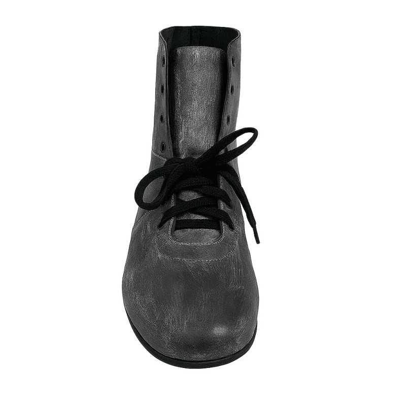 Stivaletto Man Antracite Spazzolato BUFALINA SOLE SAMPLE | Tangolera Shoes