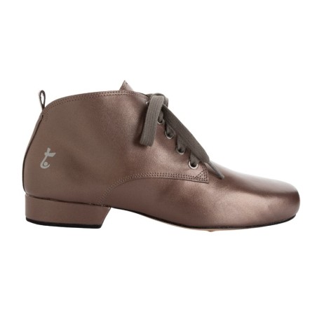 Scarponcino Bronzo Tacco 2 cm