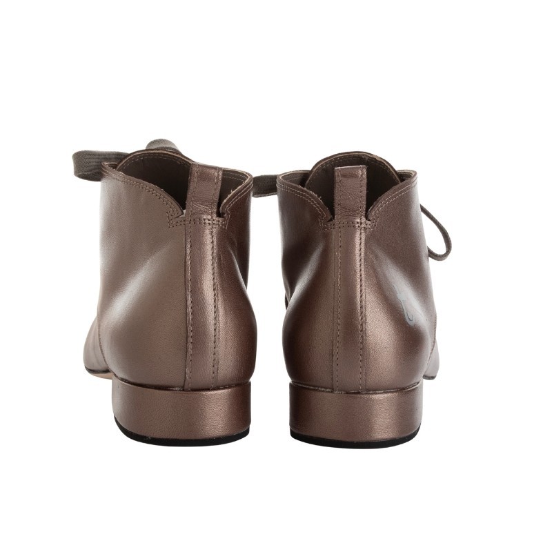 Scarponcino Bronzo Tacco 2 cm