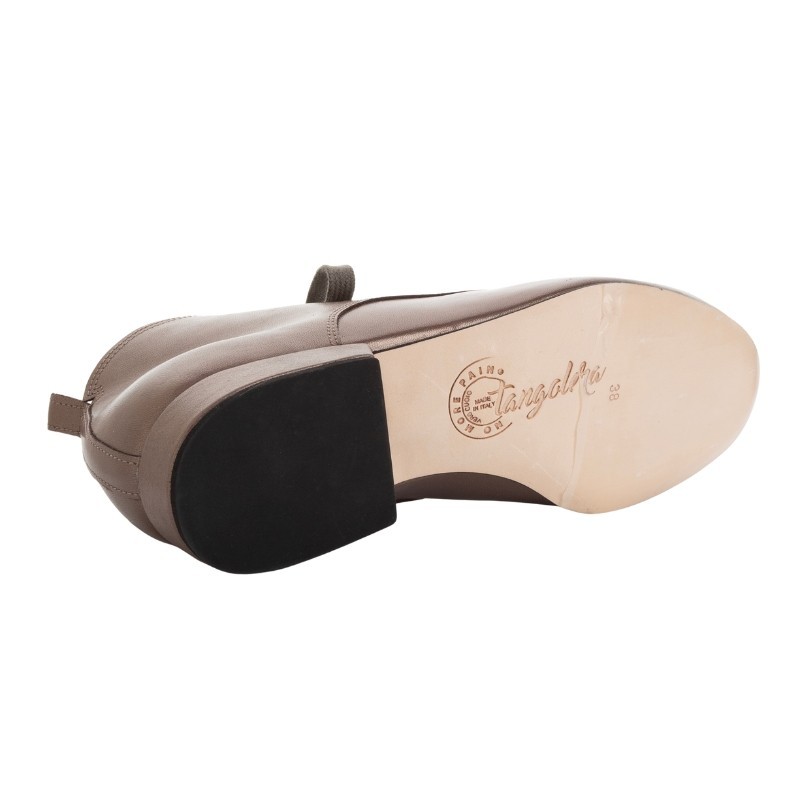Scarponcino Bronzo Tacco 2 cm