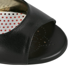 E1 Black heel 7 cm BOOKING SHOES