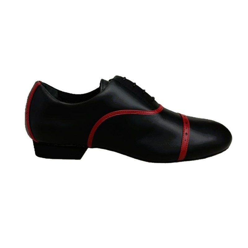 105 Nappa Nera Rosso CAMPIONE