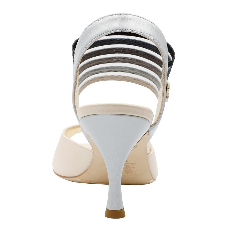 Scarpa da tango donna in Beige Fumè | Tangolera Shoes