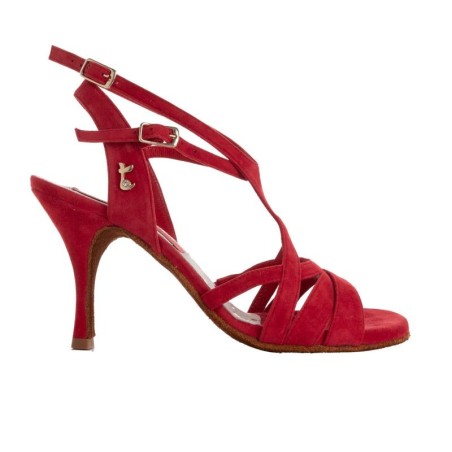 Buy A11Bis Camoscio Rosso Heel 8 cm